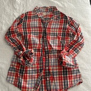 JCrew flannel, size Small